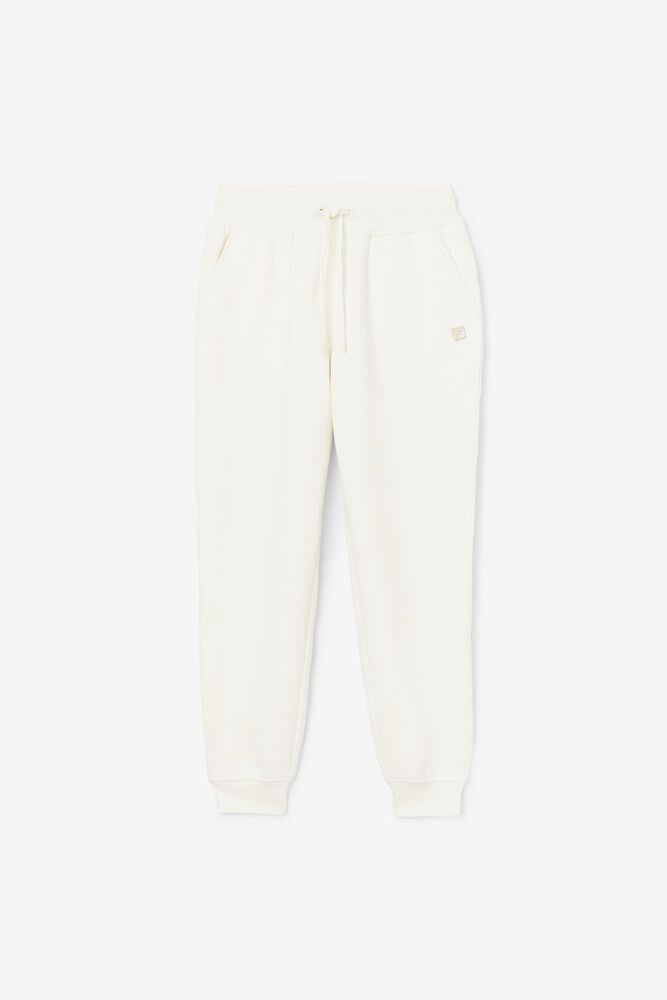 Fila Avah Jogger White Pants Womens - NZ 67029-PJEH